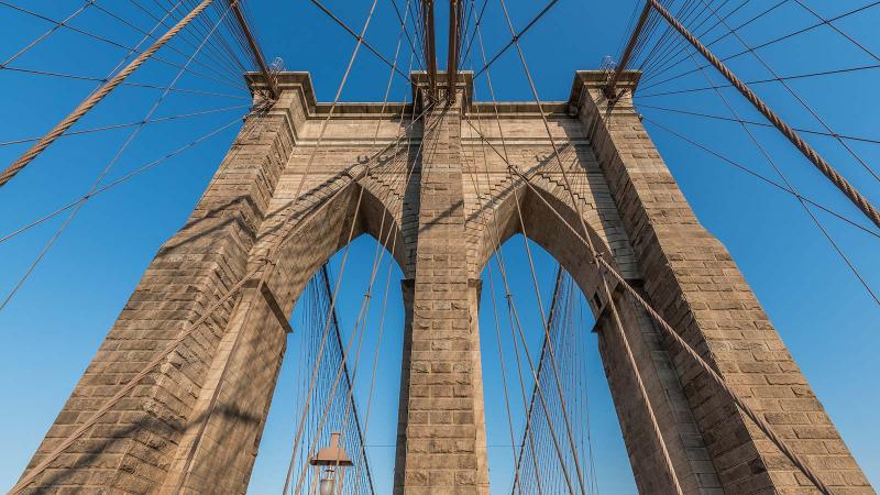 Brooklyn Bridge in New York city