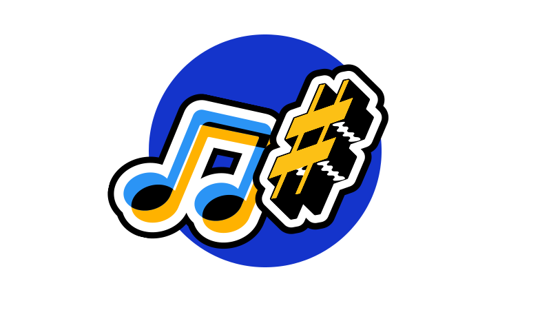 Musical note icon